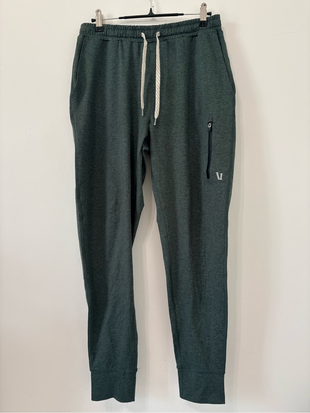 Vuori Sunday Performance Jogger Sz Small Heather Agate Green EUC - Picture 2 of 9